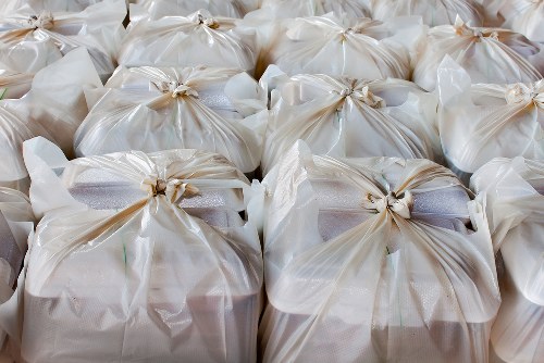 Recycled building materials at a Blackwall waste clearance facility